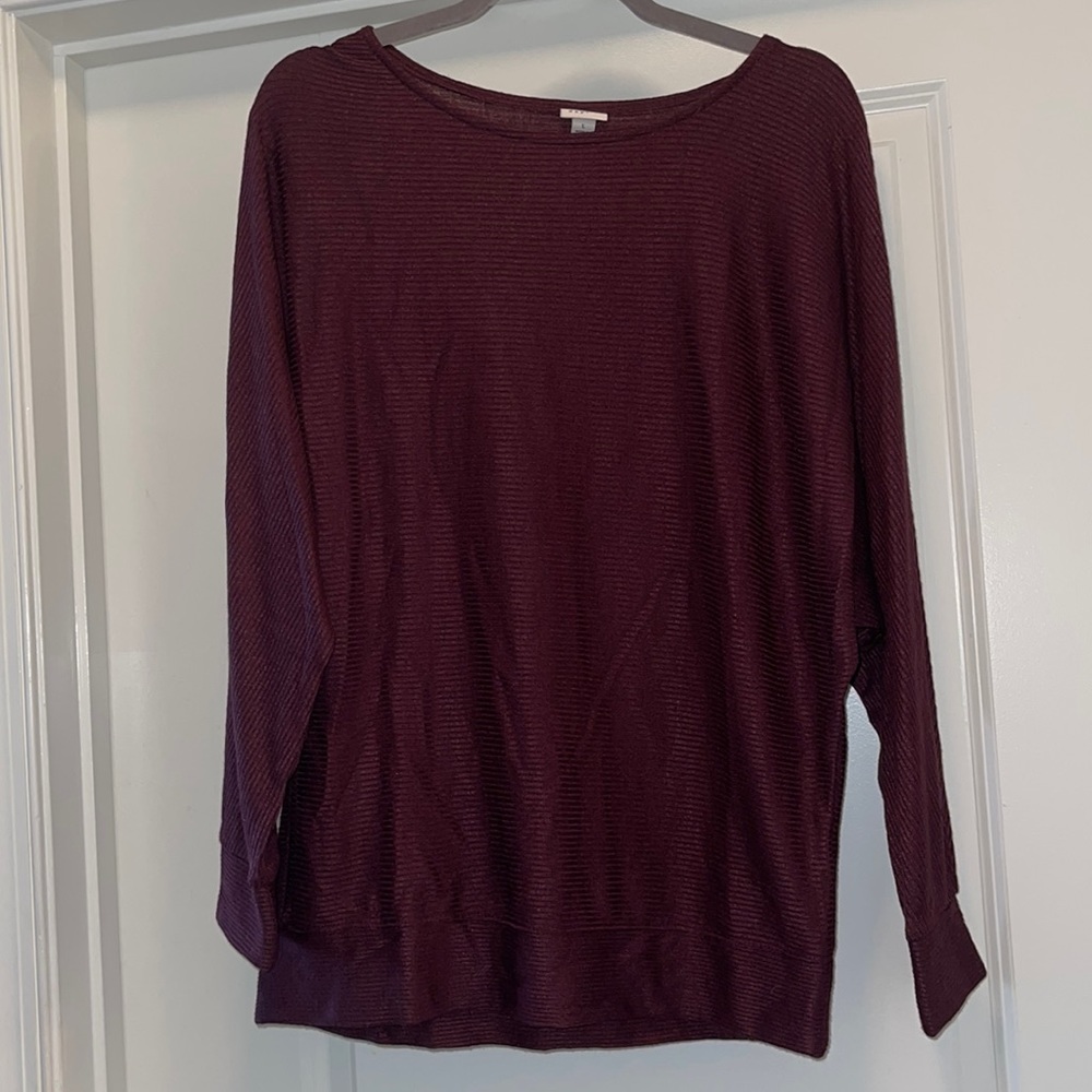 Long sleeved top